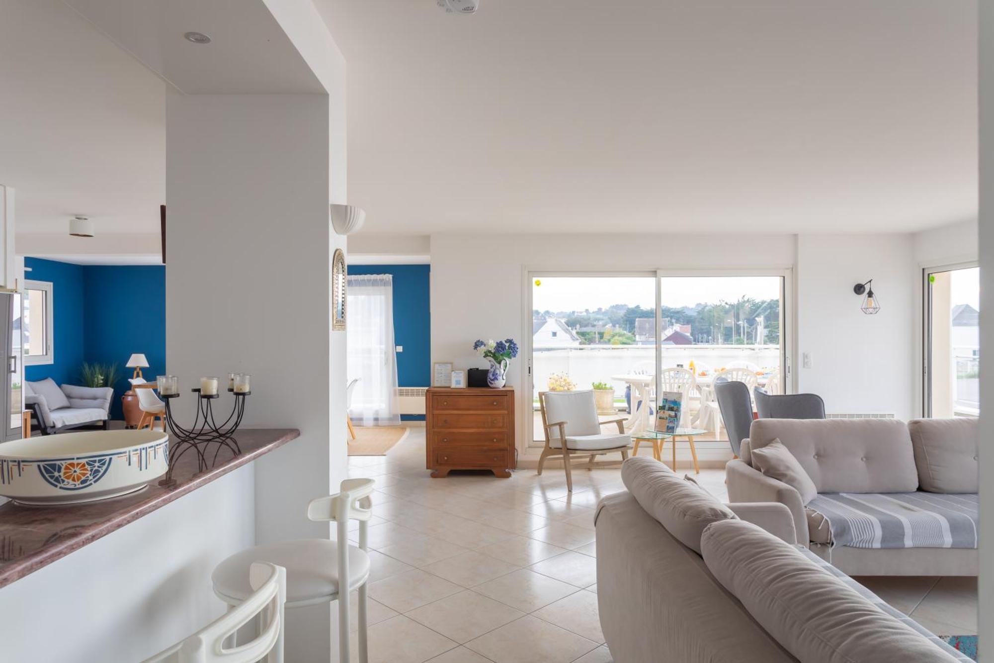 Glaz-Zen - Spacieux Appt Face A La Mer Erquy Exteriér fotografie